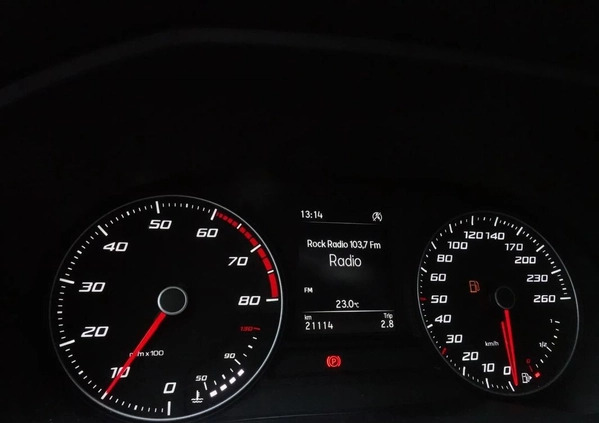 Seat Leon cena 69900 przebieg: 21200, rok produkcji 2021 z Przedecz małe 466